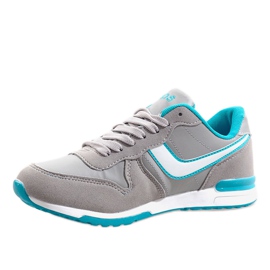 Sneakers sportive B1573-3 Grigie grigio 1