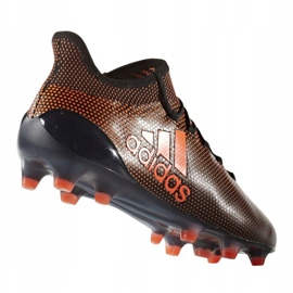 Scarpe adidas X 17.1 Fg M S82288 nere e rosse multicolore nero 1