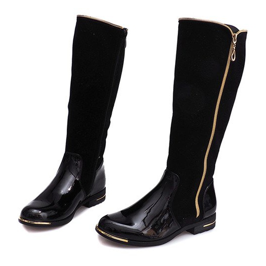 Stivali traforati 6792 Nero 1