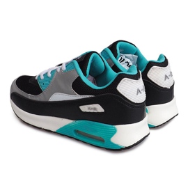 Sneakers Sneakers Air Max Neon B306A-4 nero multicolore 1