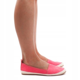 Espadrillas Ballerine Scamosciate 889-103 Rosa 1