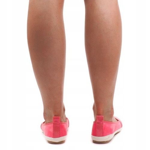 Espadrillas Ballerine Scamosciate 889-103 Rosa 2
