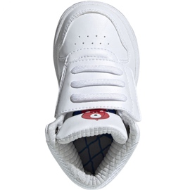 Adidas Hoops Mid 2.0 I Jr EE8551 bianco 1