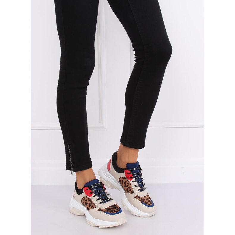 Scarpe sportive multicolori YY-01 Leopard multicolore 1