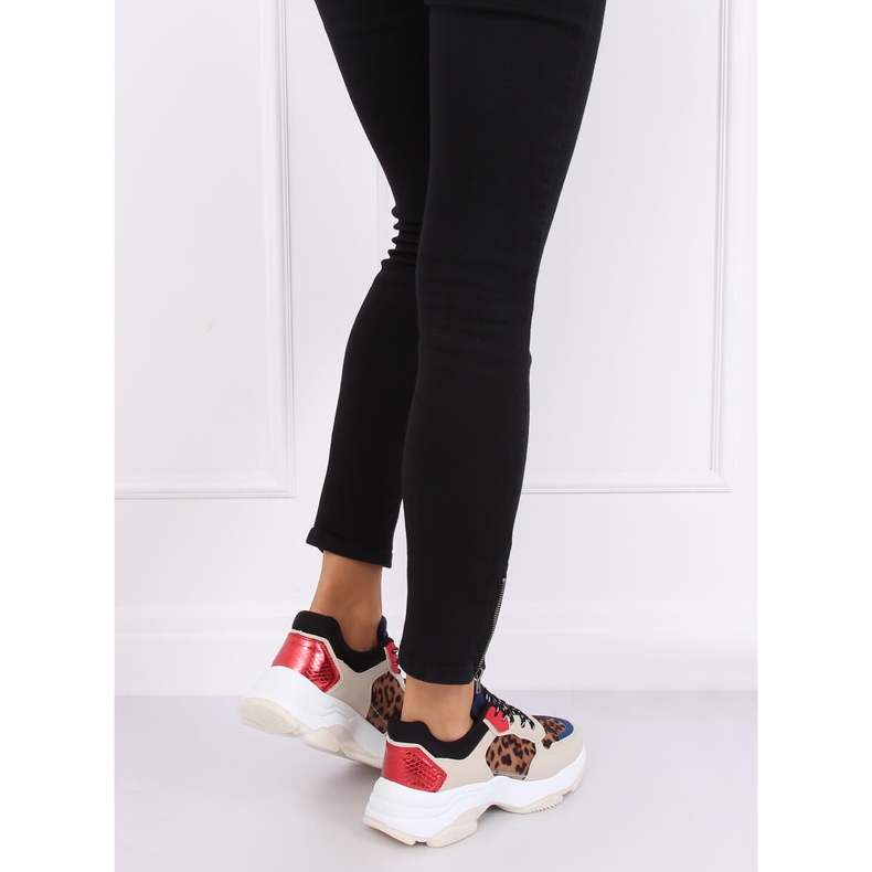 Scarpe sportive multicolori YY-01 Leopard multicolore 2