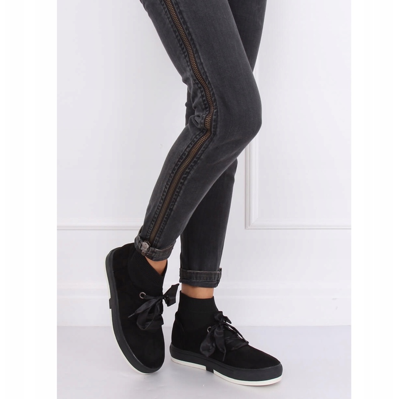 Nero CH-95 Sneakers nere alla caviglia 1