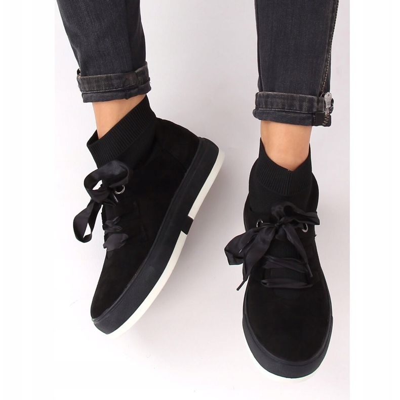 Nero CH-95 Sneakers nere alla caviglia 2