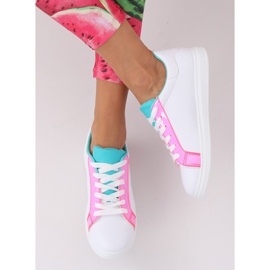 Sneakers da donna W-3116 Fushia bianca multicolore 2