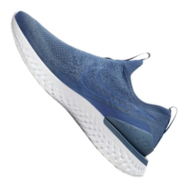 Scarpa Nike Epic Phantom React Flyknit M BV0417-401 blu 1
