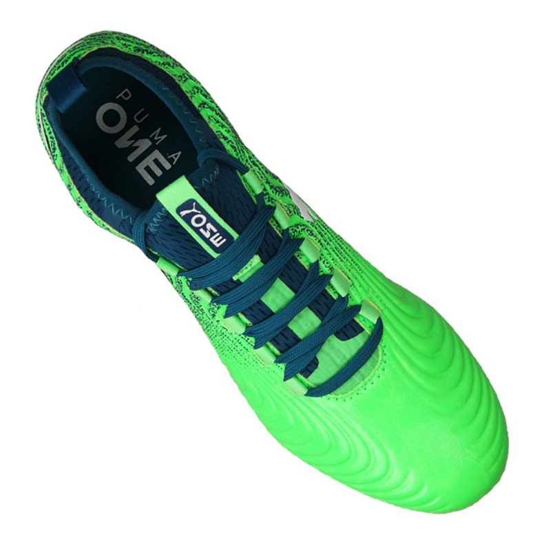 Scarpe da calcio Puma One 18.3 Syn Fg M 104870 03 verde verde 1