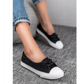 J. Star Scarpe da ginnastica basse alla moda nero 1