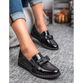 Filippo Scarpe Slip-on in pelle nero 2
