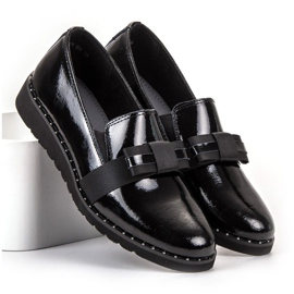 Filippo Scarpe Slip-on in pelle nero 1