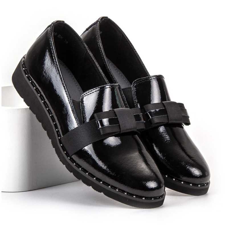 Filippo Scarpe Slip-on in pelle nero 1