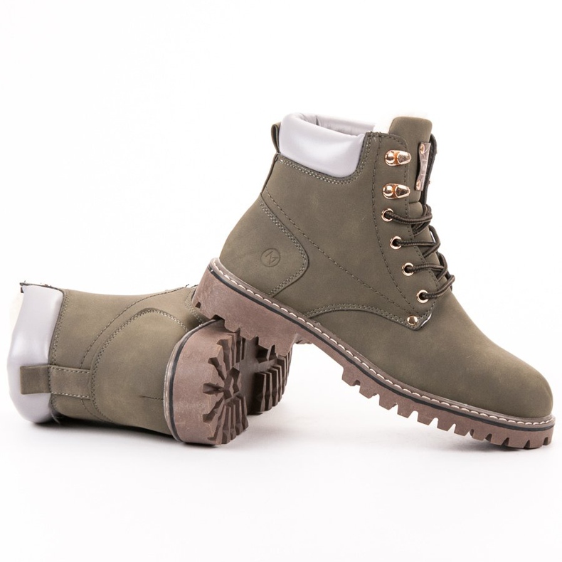 Mckeylor Trapper verdi con pelliccia verde 1