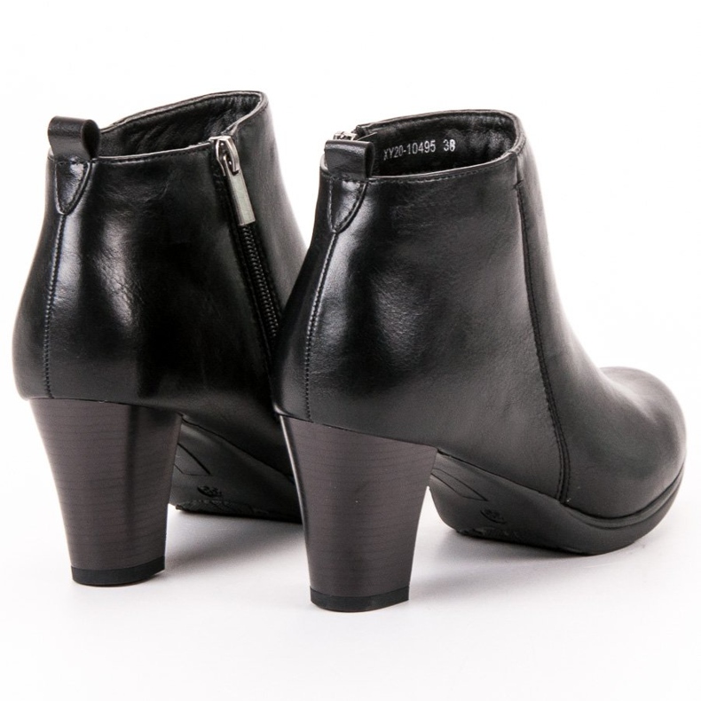 Vinceza Stivali con tacco basso nero 2