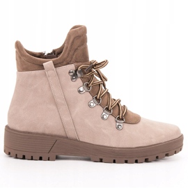 Vinceza Trapper alla moda marrone 1