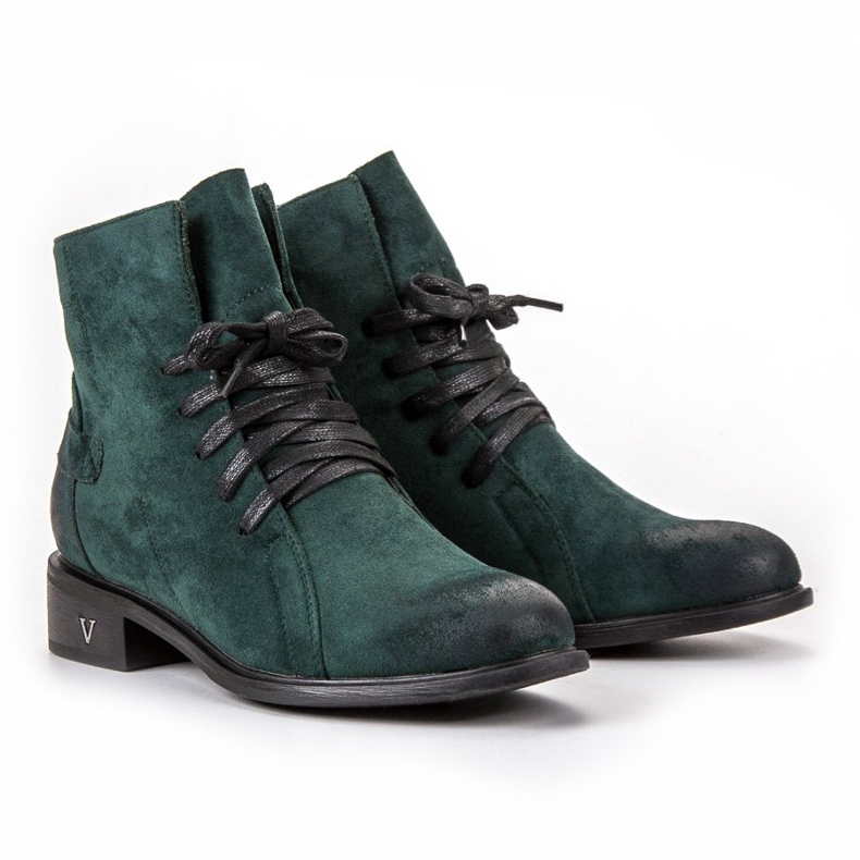 Vinceza Stivali da donna verde scuro 1