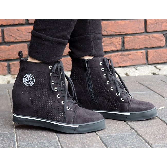 Sneakers traforate XW36236 Nere nero 1