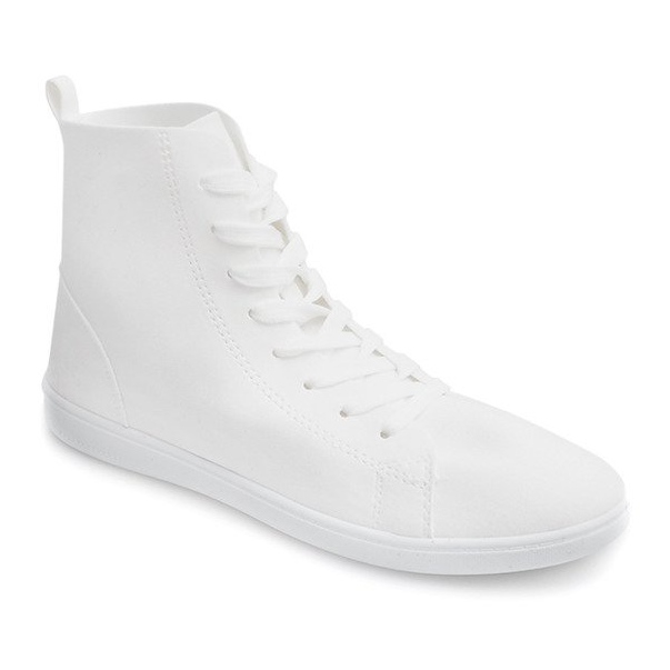 Sneakers Alte In Tessuto 351 Bianco bianca 1