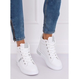 Sneakers bianche CB-19078 BIANCO / ARGENTO bianca 1
