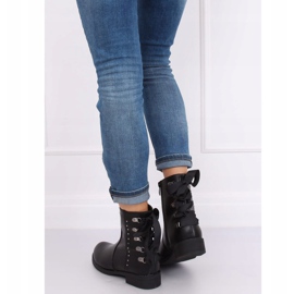 Stivali militari neri HQ977 Black nero 2