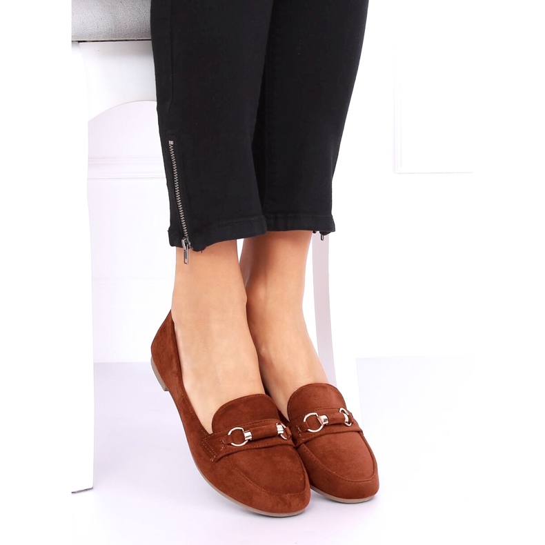 Mocassini donna mattone 99-259 D.ORANGE marrone 2