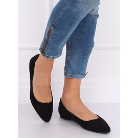 Ballerine con punte a mandorla nere RC-76 Black nero 2