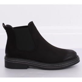 Stivaletti Chelsea neri da donna WY-2842 Black nero 2