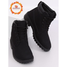 Stivali in legno da donna neri W-3033 Black nero 1