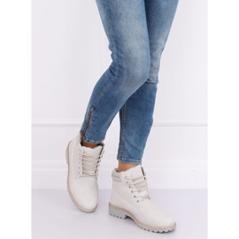 Stivali grigi in legno per donna W-3033 Grigio 1