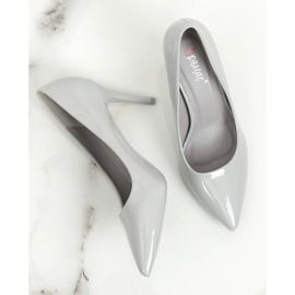 Grigio Tacchi a spillo grigi da donna LE011P Grigio II-GAT 1