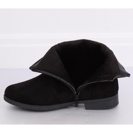 Stivali da donna in camoscio nero MP-53 Black 2