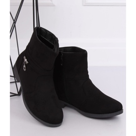 Stivali da donna in camoscio nero MP-53 Black 1