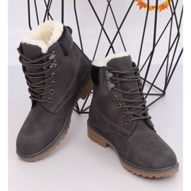 Stivali in legno isolanti grigi da donna 1121-PA Grey grigio 1