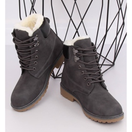 Stivali in legno isolanti grigi da donna 1121-PA Grey grigio 2