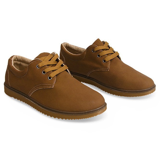 Stivaletti Classic Brogue 1307 Camel marrone 2