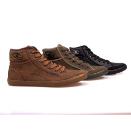 Sneakers Alte 201 Cammello marrone 1