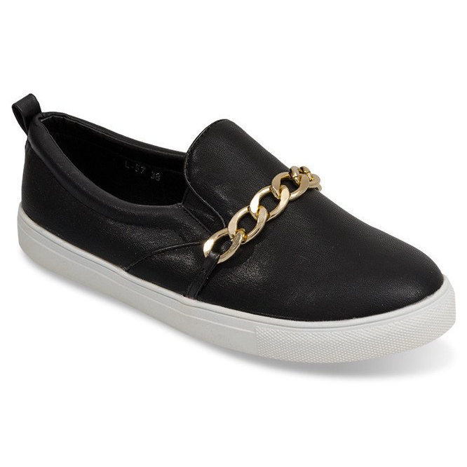 Sneakers Slip On L-57 Nero 2