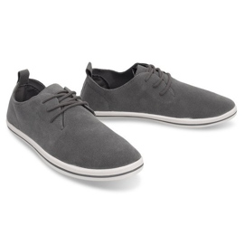 Sneakers Leggere Da Uomo Con Eco Suede 1205 Grey grigio 2