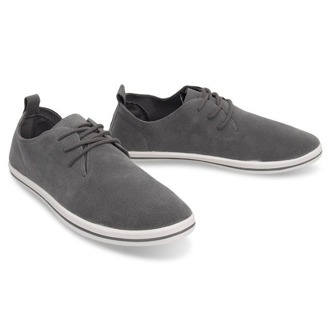 Sneakers Leggere Da Uomo Con Eco Suede 1205 Grey grigio 2