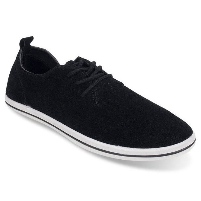 Sneakers Leggere Da Uomo Con Eco Suede 1205 Nere nero 1