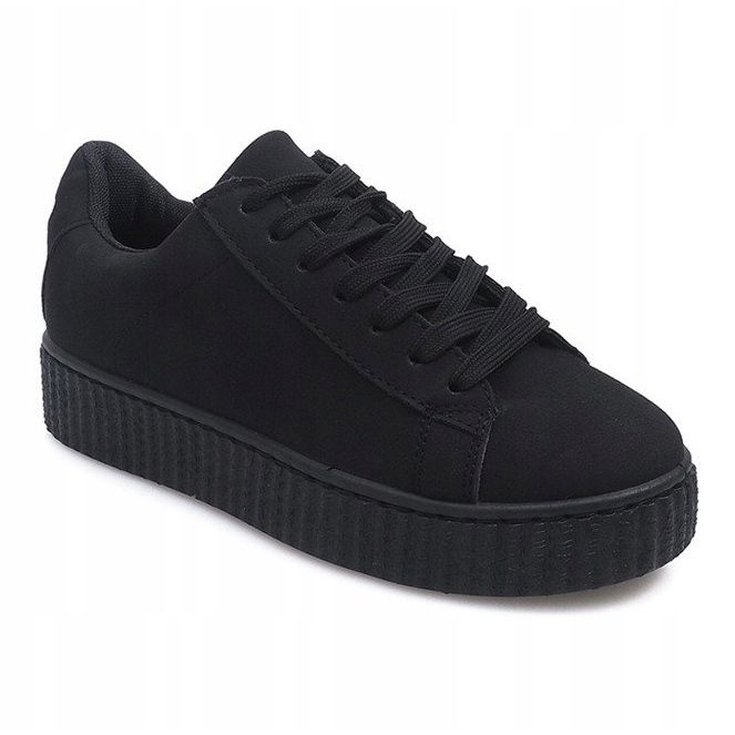 Stivali Creepers Su MB-1 Piattaforma Nera nero 2