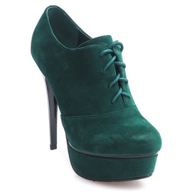 Stivali Eleganti Con Tacco Alto 7146 Verde 1