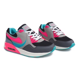 Scarpe da corsa sportive B308A-4 Grigio multicolore 1