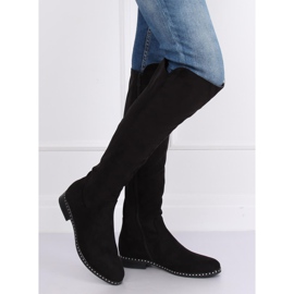 Stivali neri da donna stivali neri H305 Black nero 2