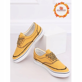Sneakers da donna gialle BS103 Yellow giallo 1