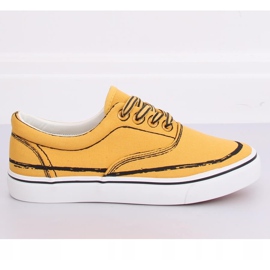 Sneakers da donna gialle BS103 Yellow giallo 2