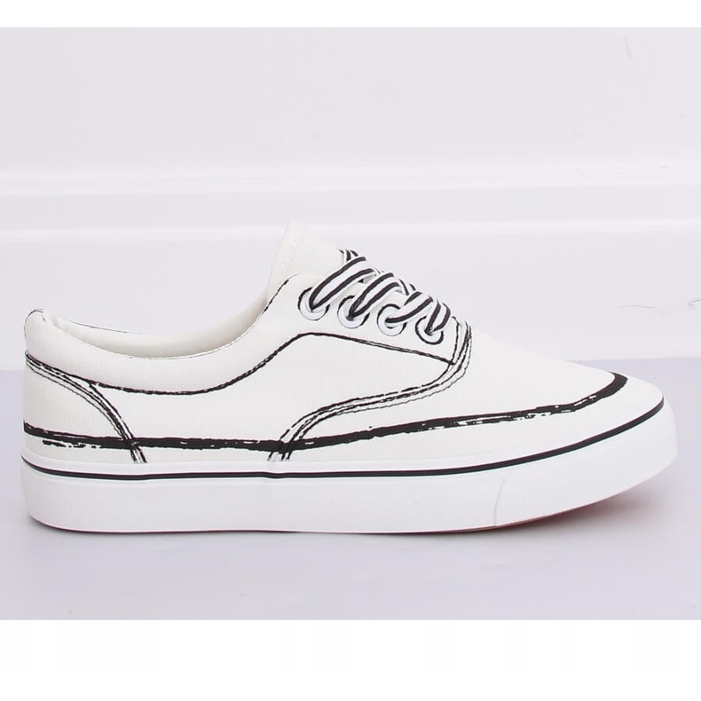 Sneakers da donna bianche BS103 White bianco 1