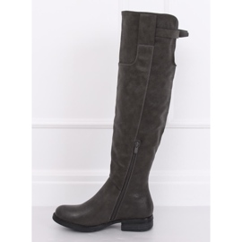 Stivali da moschettiere grigi F2075 Grey grigio 1